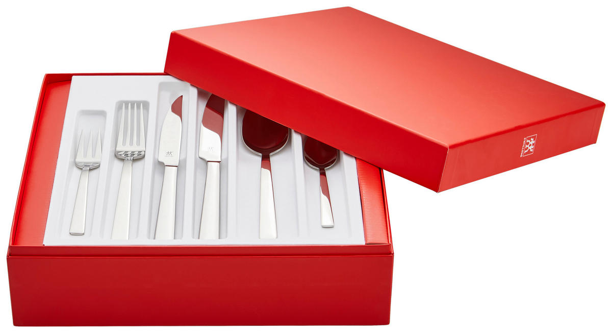 BESTECKSET ZWILLING KING POL. 72-teilig Edelstahl  - Edelstahlfarben, Basics, Metall - Zwilling