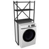 WASCHMASCHINENSCHRANK 66/160/34 cm  in Anthrazit  - Anthrazit, Modern, Holzwerkstoff/Metall (66/160/34cm) - MID.YOU