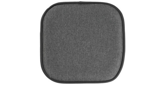 SITZKISSEN  40/40 cm   - Anthrazit, Textil (40/40cm) - Novel