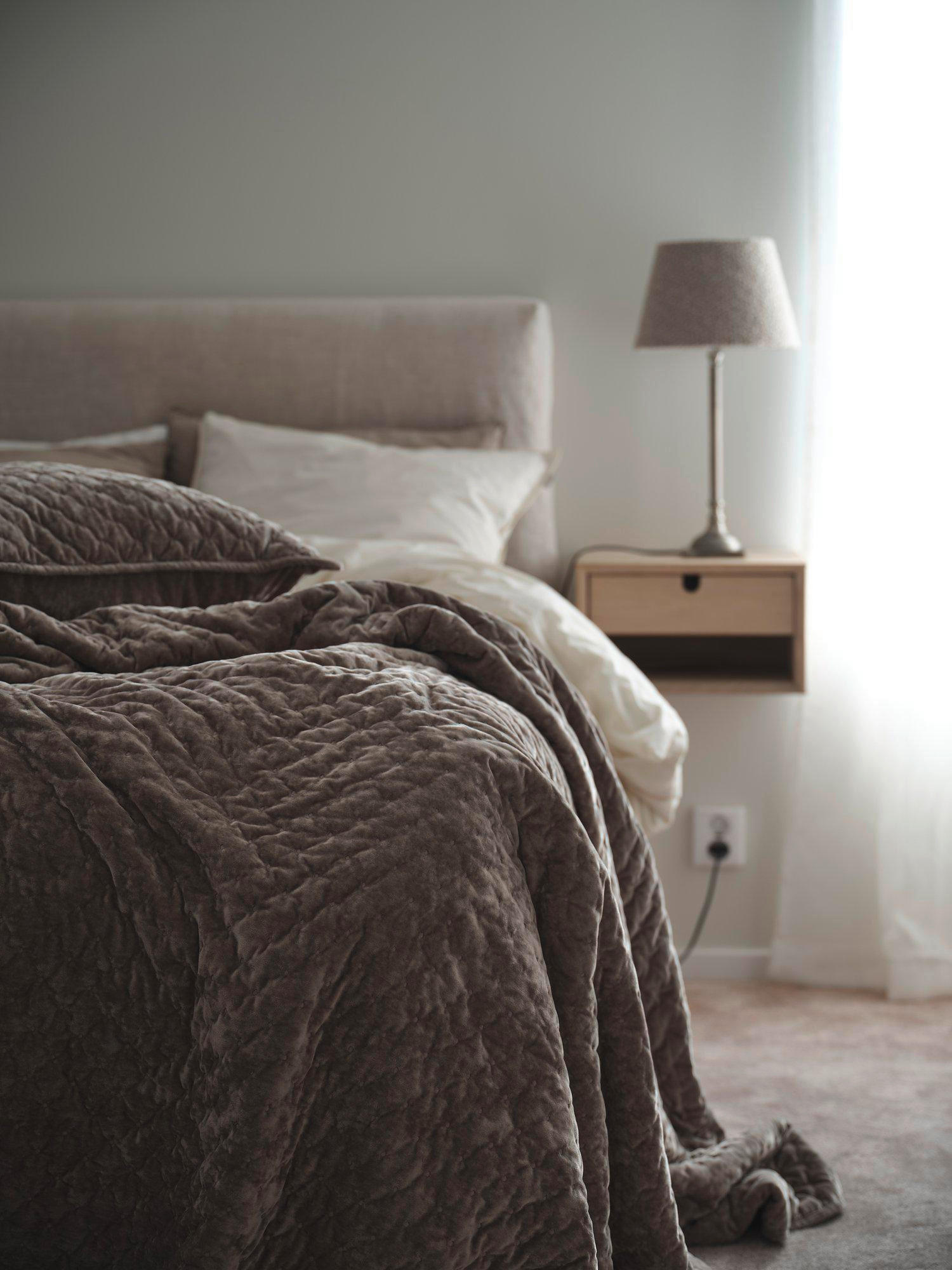 KISSENHÜLLE Cia 60/60 cm  - Braun, Basics, Textil (60/60cm) - Svanefors