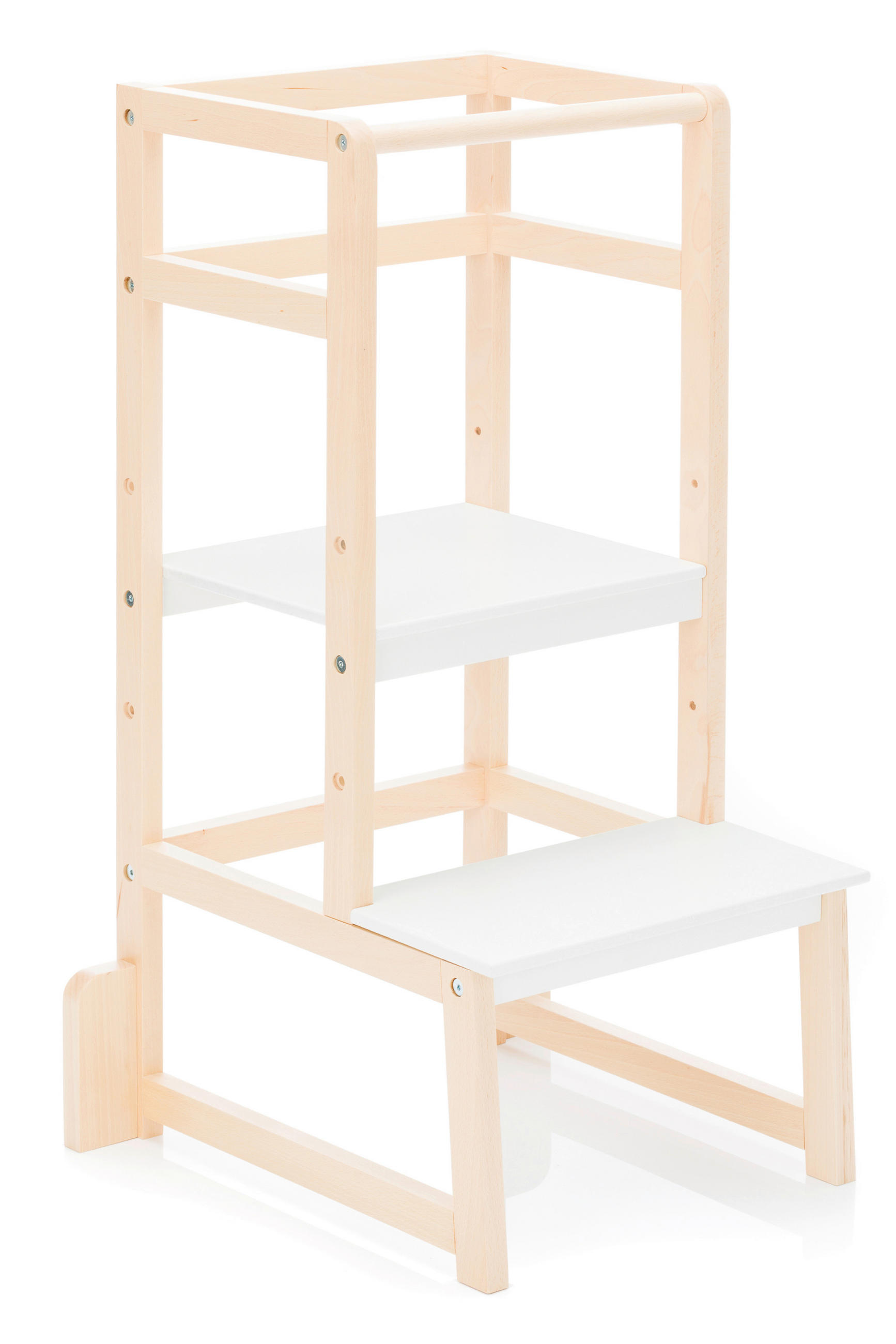 Fillikid Lernturm Vista Weiß, Buche 90x40x46 cm