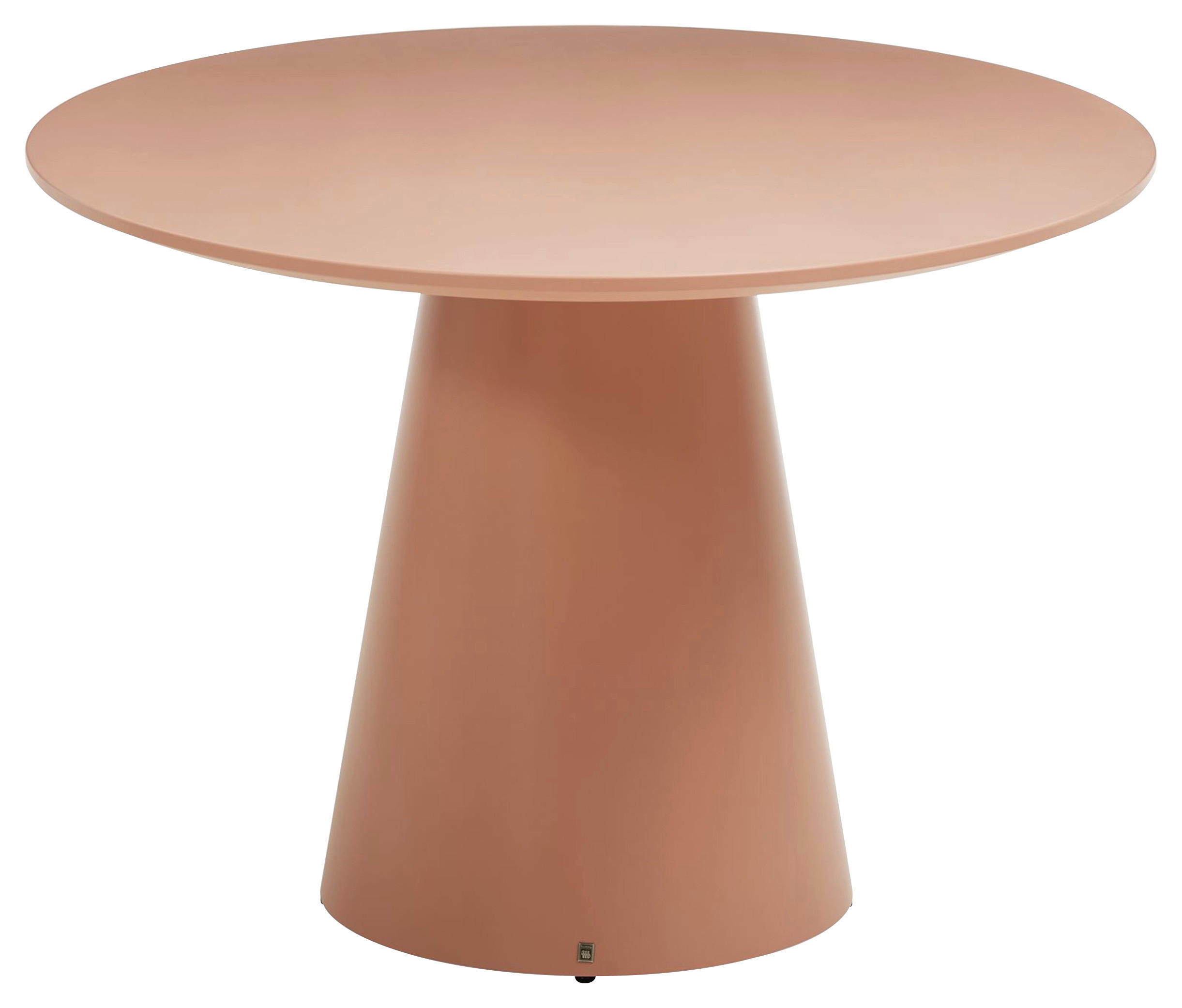ESSTISCH in Holzwerkstoff 115/115/76 cm  - Rosa, Design, Holzwerkstoff/Metall (115/115/76cm) - Musterring