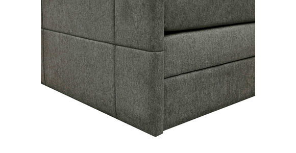 BOXSPRINGBETT 160/200 cm in Dunkelgrau - Dunkelgrau, KONVENTIONELL, Textil (160/200cm) - Carryhome