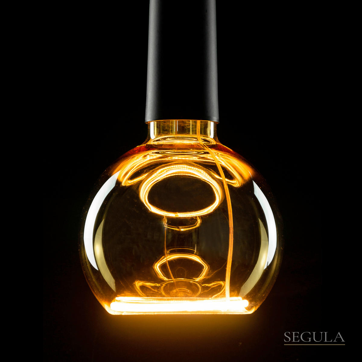 LED-FILAMENT-LEUCHTMITTEL E27 4 W 240 lm  - Goldfarben, Basics, Glas (12.5/19cm)
