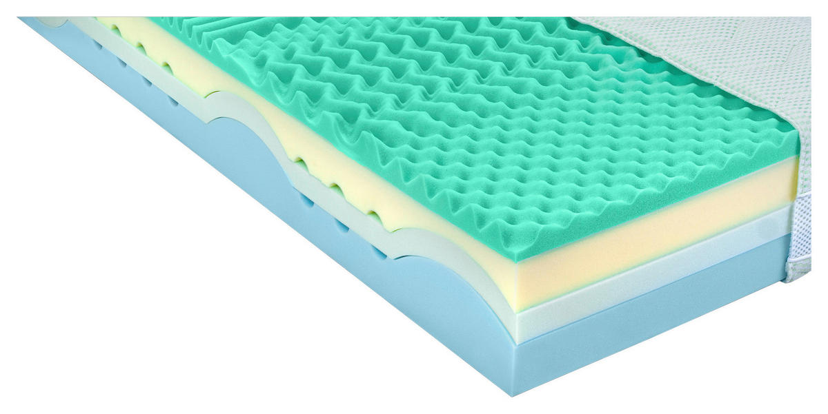 MATRACE, 90/200 cm - světle zelená, Basics, textil (90/200cm) - Novel