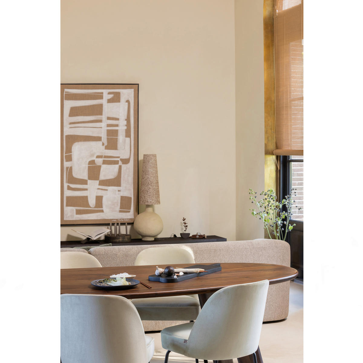 ESSTISCH in Holz 200/100/76 cm   - Walnussfarben, MODERN, Holz (200/100/76cm) - Livetastic