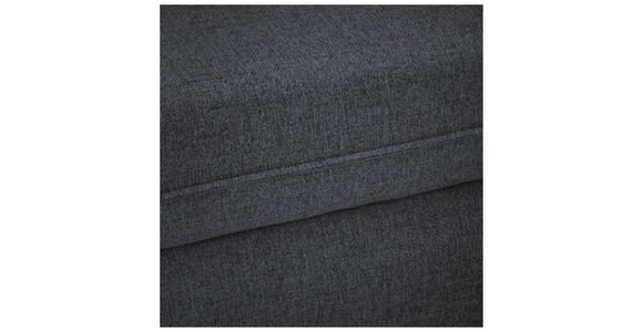 ECKSOFA Dunkelgrau Flachgewebe  - Dunkelgrau/Schwarz, MODERN, Kunststoff/Textil (182/237cm) - Carryhome