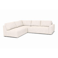 ECKSOFA MAZA in Cord Beige  237/275 cm  - Beige/Schwarz, Design, Textil (237/275cm) - Livetastic