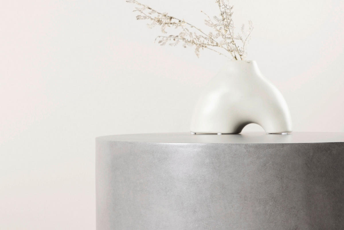 LOUNGETISCH Metall  - Grau, MODERN, Metall (60/40cm) - Gardenson