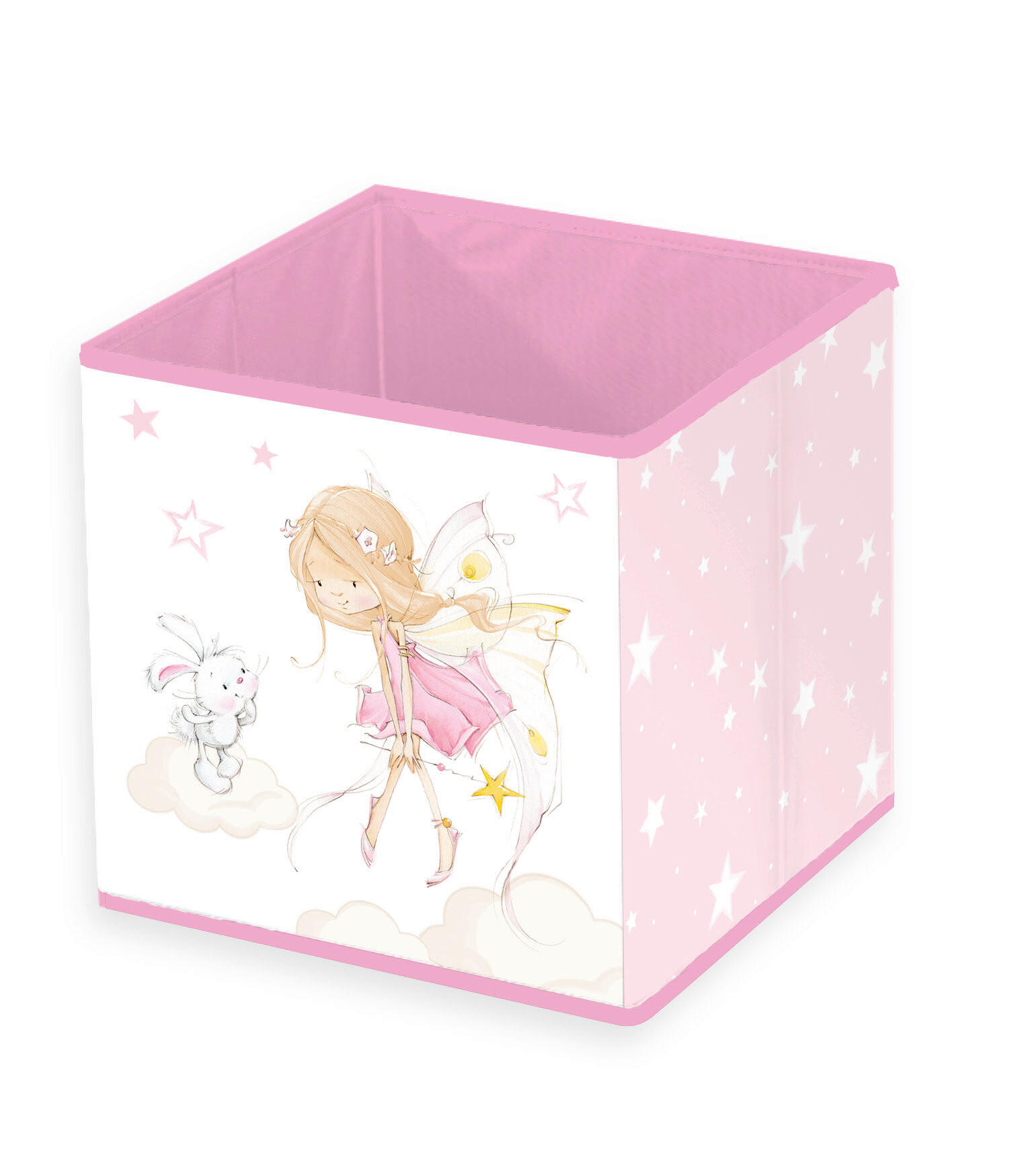 AUFBEWAHRUNGSBOX Little Fairy  - Pink/Magenta, Basics, Textil (30/30/30cm) - baby best