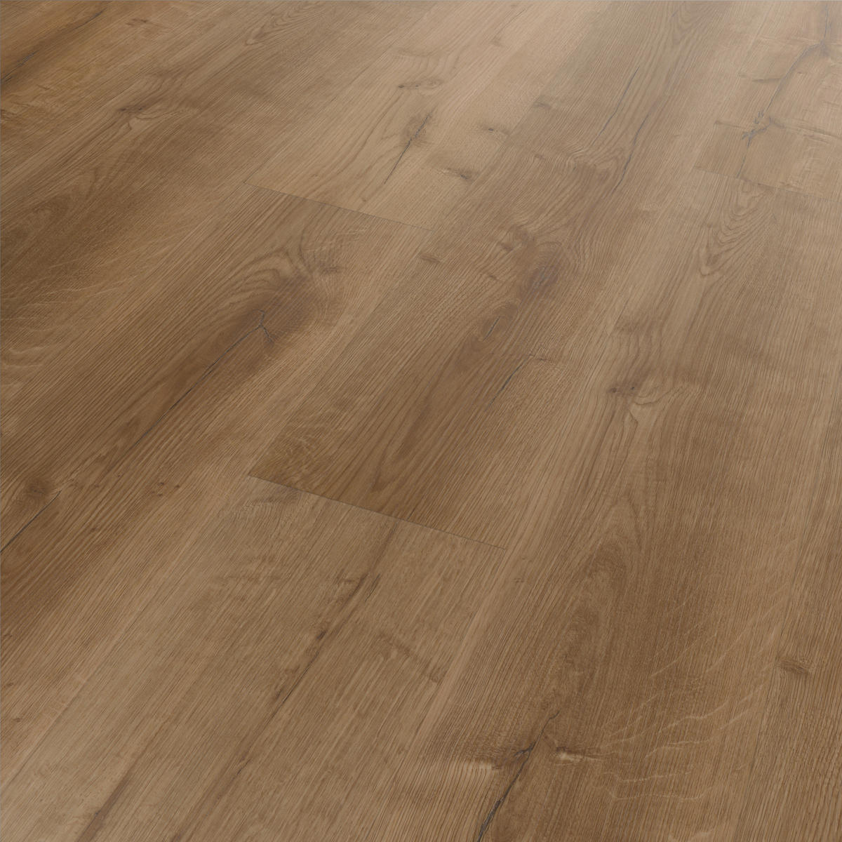 DESIGNBODEN FIXED  per  m² - Eichefarben, Basics, Kunststoff (121.9/18.4/0.25cm)