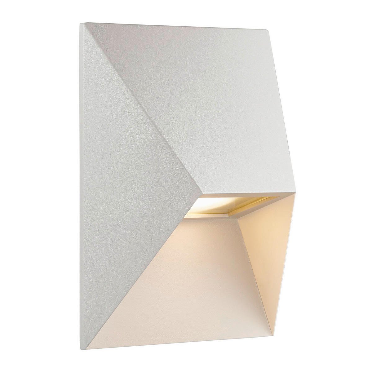 AUSSENWANDLEUCHTE Pontio 19/9/15 cm  - Weiß, Design, Metall (19/9/15cm) - Nordlux