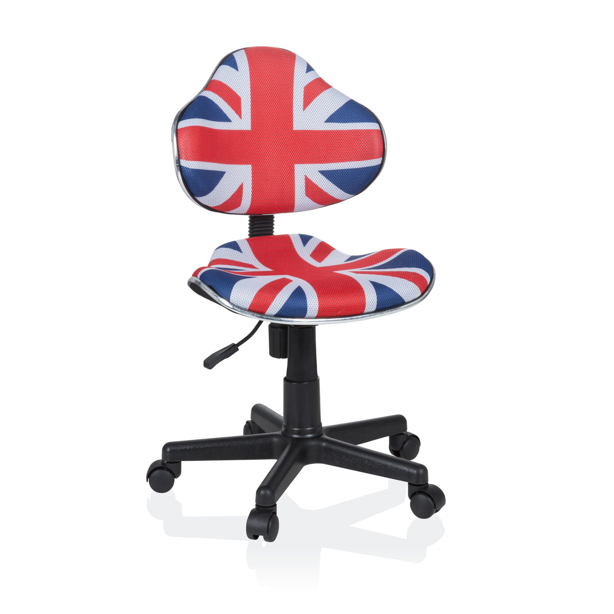 Jugenddrehstuhl Kiddy Gti 2 Blau/Rot/Weiß