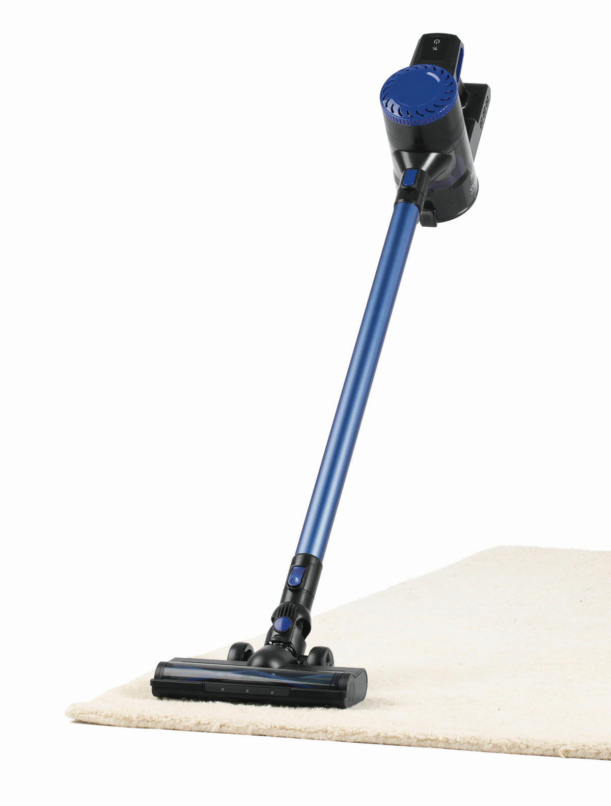 AKKU-BODENSTAUBSAUGER  - Blau/Schwarz, Basics, Kunststoff (33/12/113cm)