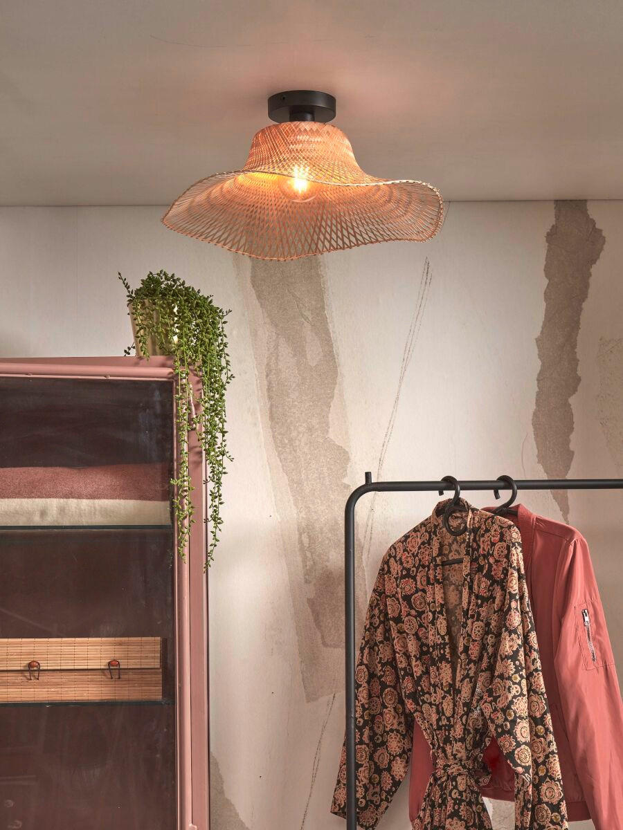TAKLAMPA GOOD&MOJO  50/50/15 cm  - naturfärgad, Trend (50/50/15cm) - Good & Mojo