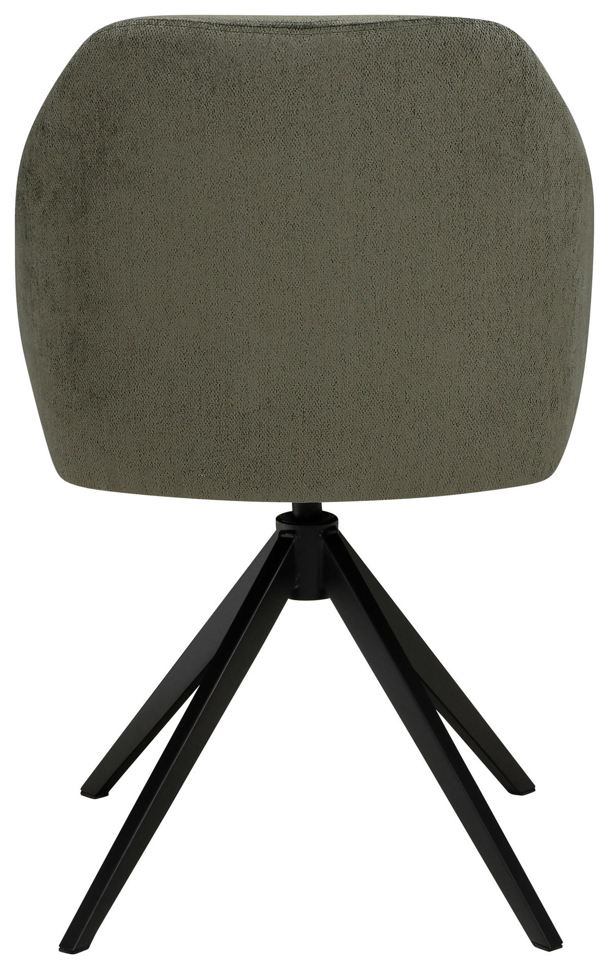 STUHL  Stoffauswahl, Typenauswahl Flachgewebe  - Schwarz/Grün, KONVENTIONELL, Textil/Metall (57/88/59cm) - Moderano