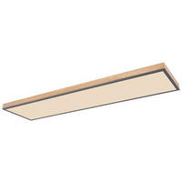 STROPNA LED-SVETILKA  DORO //2700-6000 K/230 V/ - barve grafita/opal, Basics, kovina/umetna masa (120/30/7,5cm) - Globo