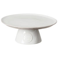 TORTENPLATTE - Weiß Hochglanz, Basics, Keramik (33/12cm) - Costa Nova