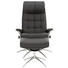 RELAXSESSELSET in Leder Schwarz - Alufarben/Schwarz, Design, Leder/Metall (80/116/71cm) - Stressless RELAXSESSELSET in Leder Schwarz - Alufarben/Schwarz, Design, Leder/Metall (80/116/71cm) - Stressless