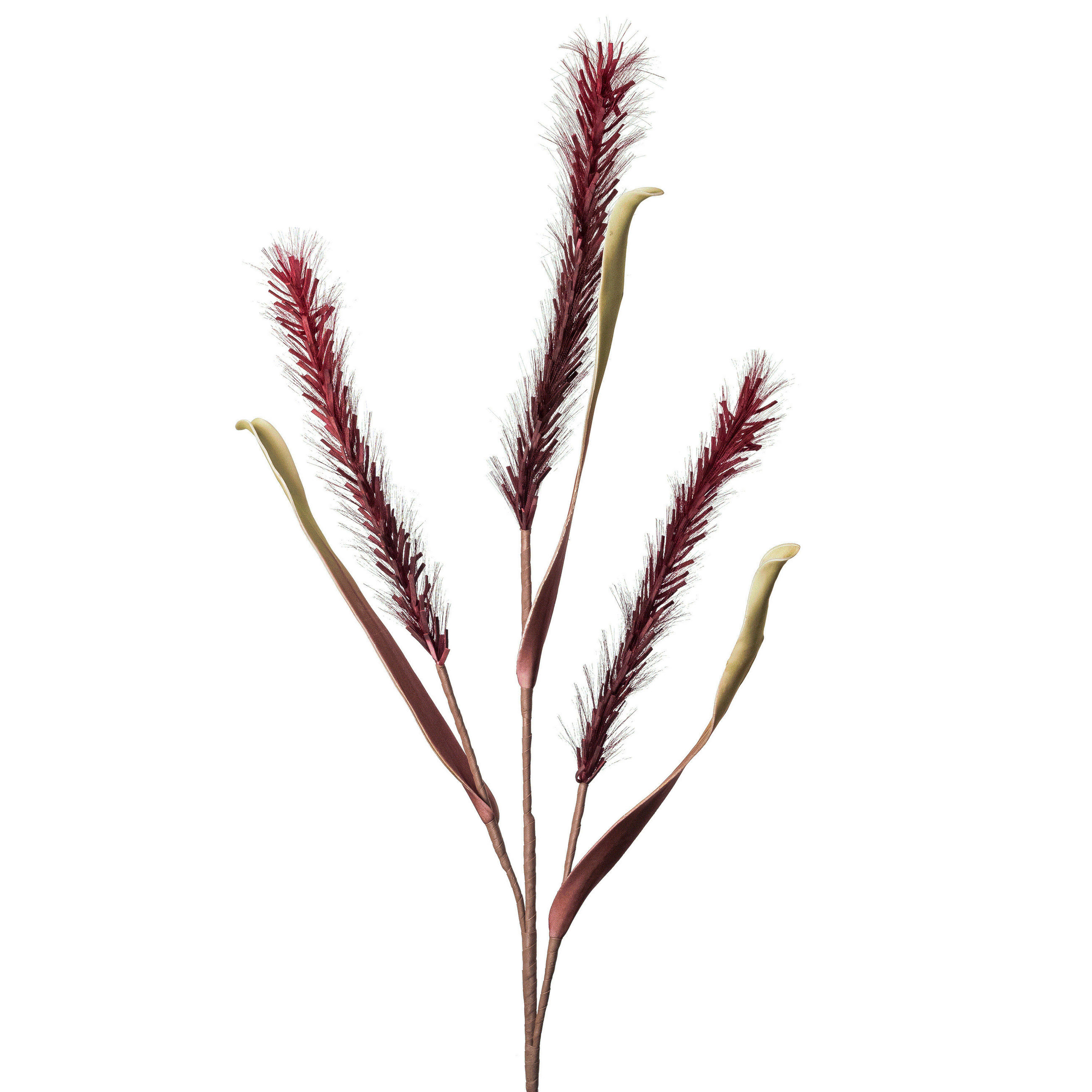 KUNSTBLUME  - Beere/Braun, Basics, Kunststoff (105cm)