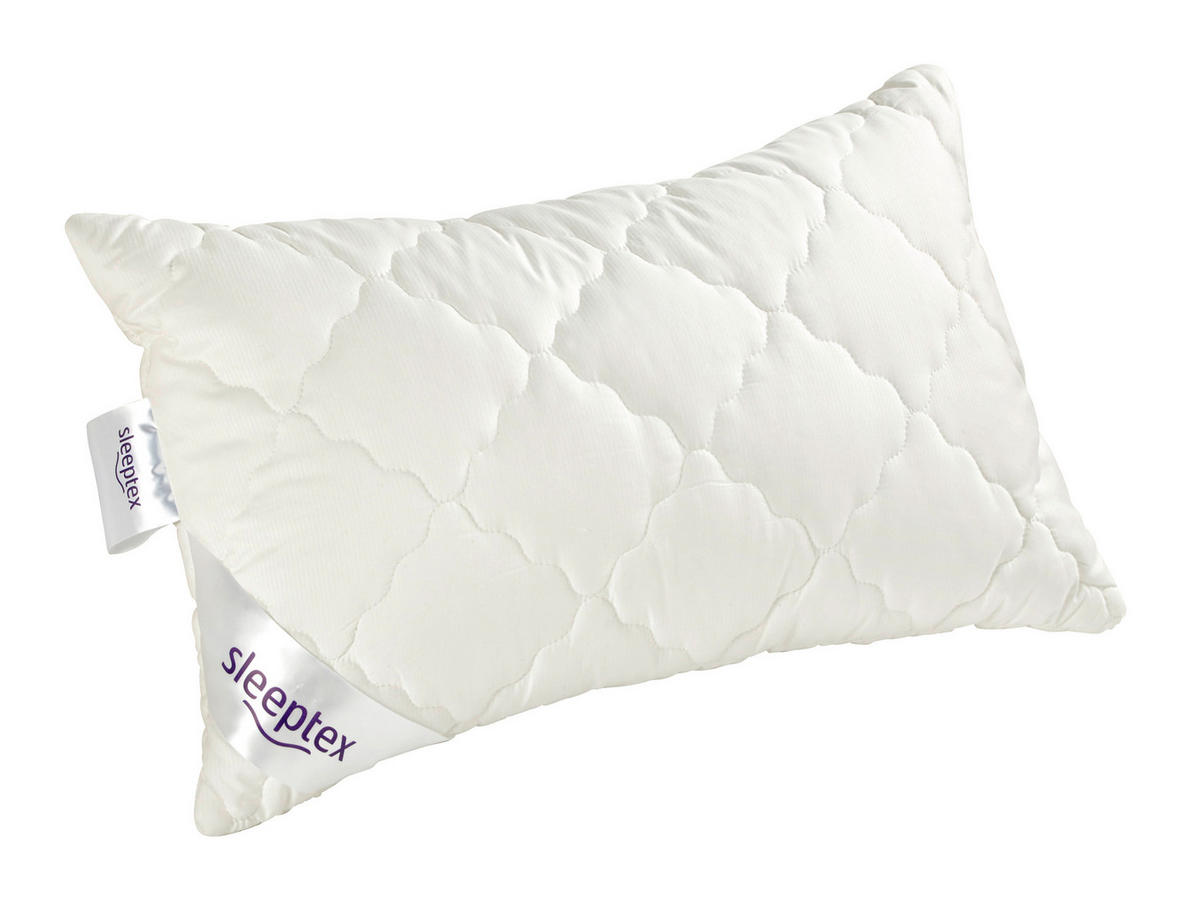 KOPFPOLSTER 40/60 cm   - Weiß, Basics, Textil (40/60cm) - Sleeptex