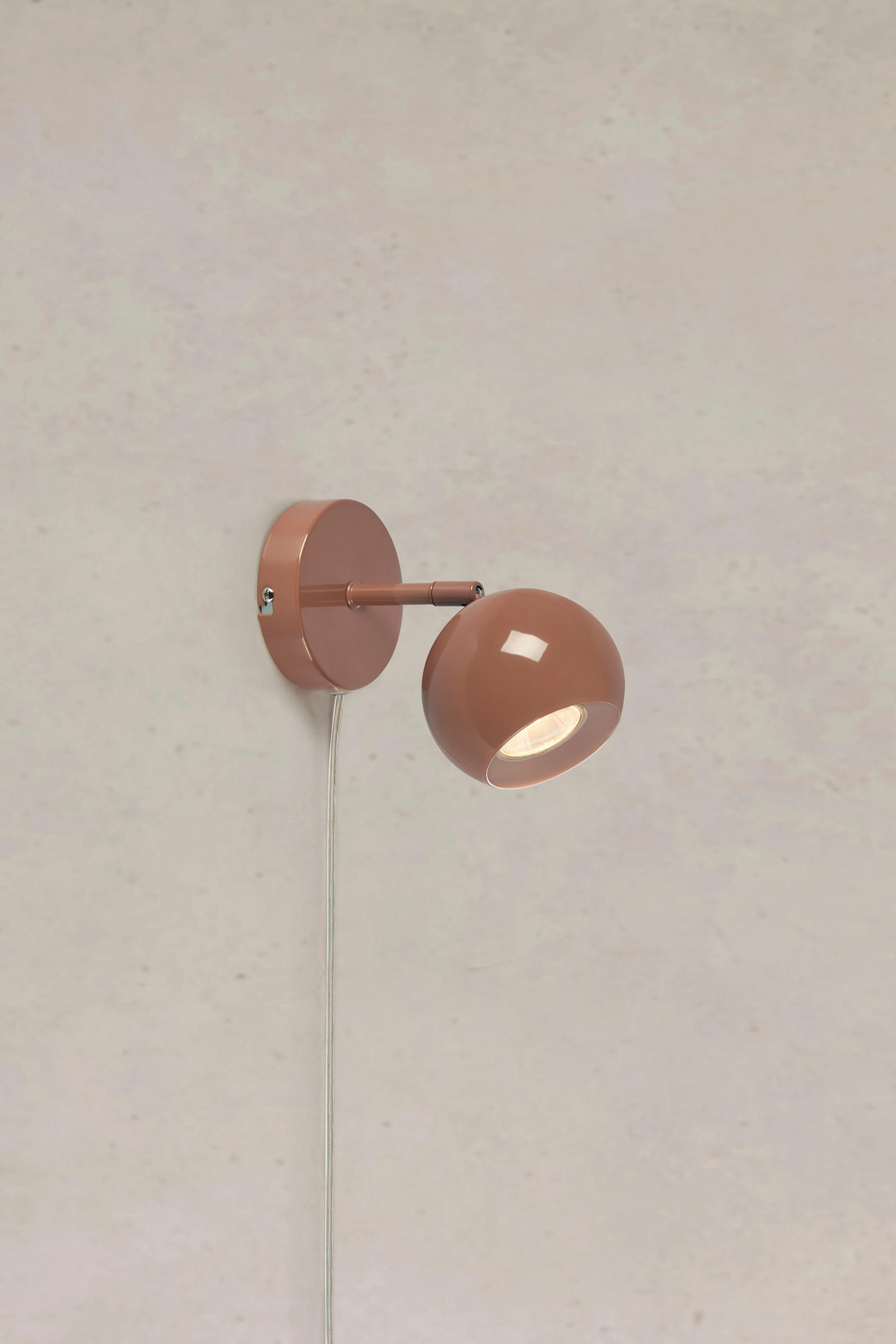WANDLEUCHTE POP 10/14/18,5 cm   - Braun, Design, Metall (10/14/18,5cm) - Markslöjd