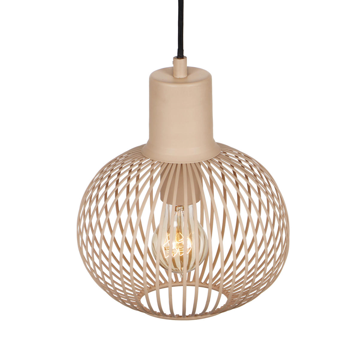 PENDELLEUCHTE 23/150 cm    - Sandfarben, Konventionell, Metall (23/150cm) - Trio Leuchten