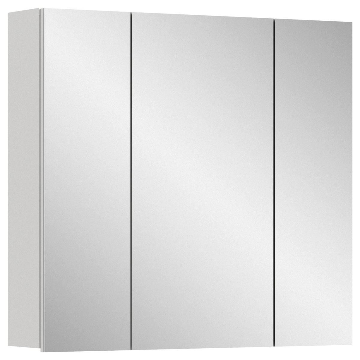 KOPALNICA  bela, bela, visoki sijaj  - črna/bela, Moderno, umetna masa/leseni material (82cm) - MID.YOU