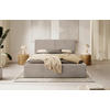 POLSTERBETT Lattenrost, Bettkasten 180/200 cm  in Hellbraun  - Hellbraun/Schwarz, MODERN, Holz/Textil (180/200cm) - MID.YOU