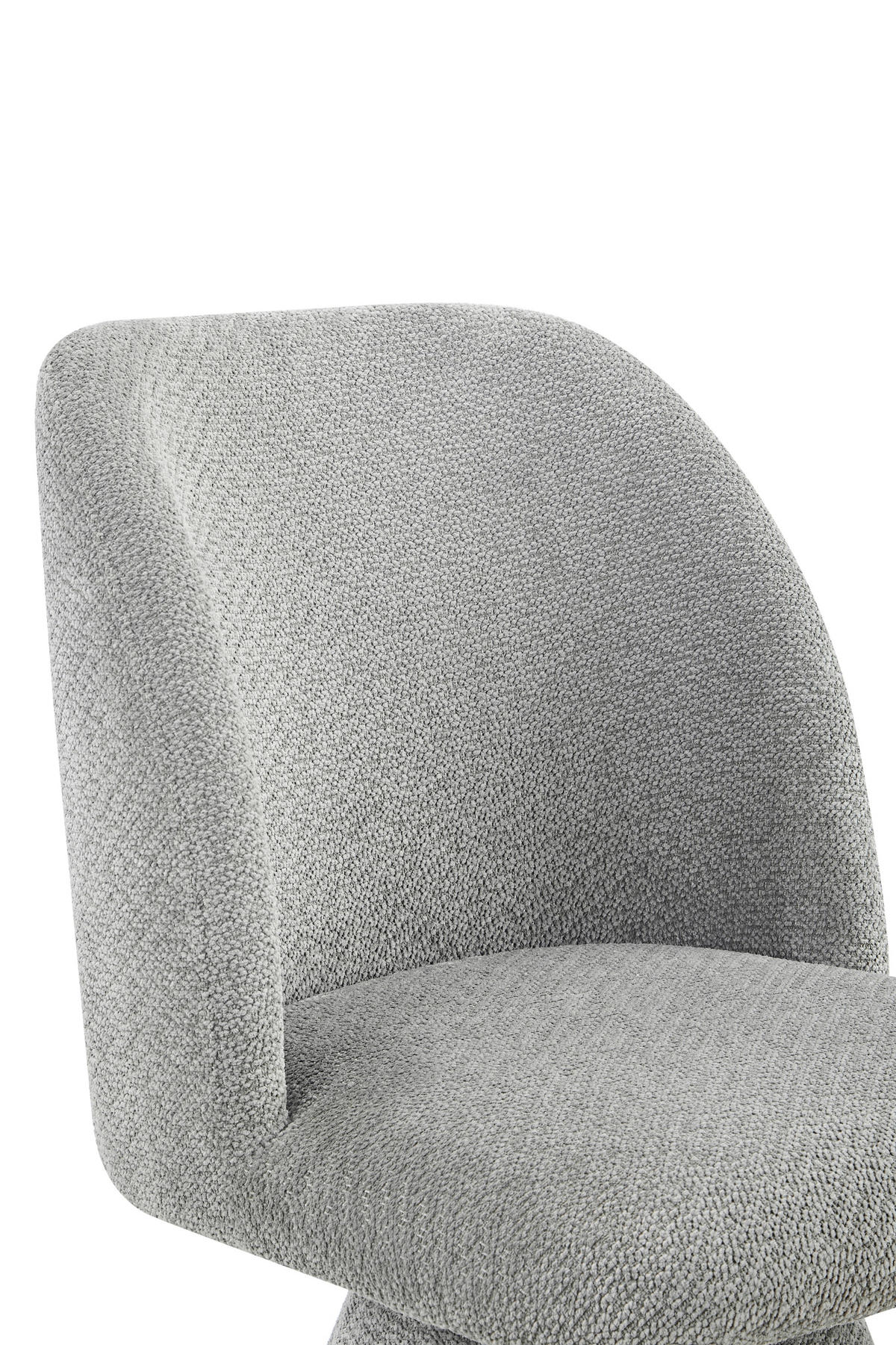 STUHL-SET 2 Stück  in Stahl Webstoff  - Grau, MODERN, Textil/Metall (54/84/61cm) - MID.YOU