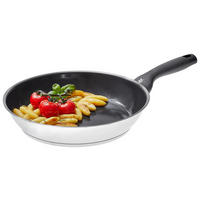 BRATPFANNE CeraDur Profi 28 cm  - Edelstahlfarben, Basics, Keramik/Metall (28cm) - WMF