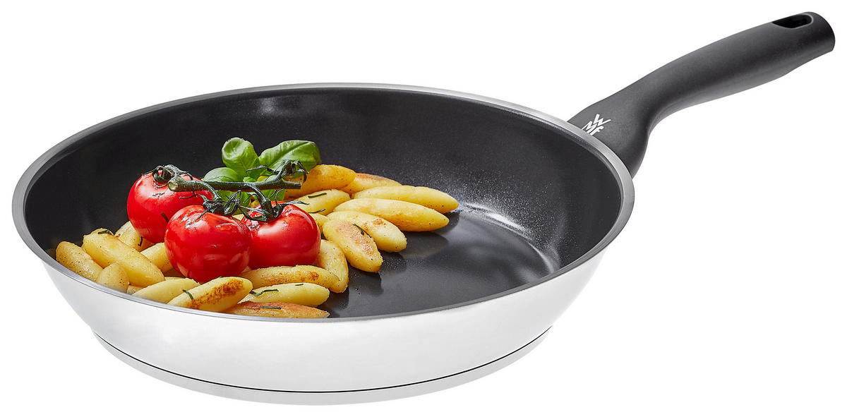 BRATPFANNE CeraDur Profi 28 cm  - Edelstahlfarben, Basics, Keramik/Metall (28cm) - WMF