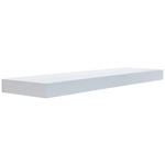 WANDBOARD Holzwerkstoff Weiß  - Weiß, Basics, Holzwerkstoff (80/5/25cm) - Xora