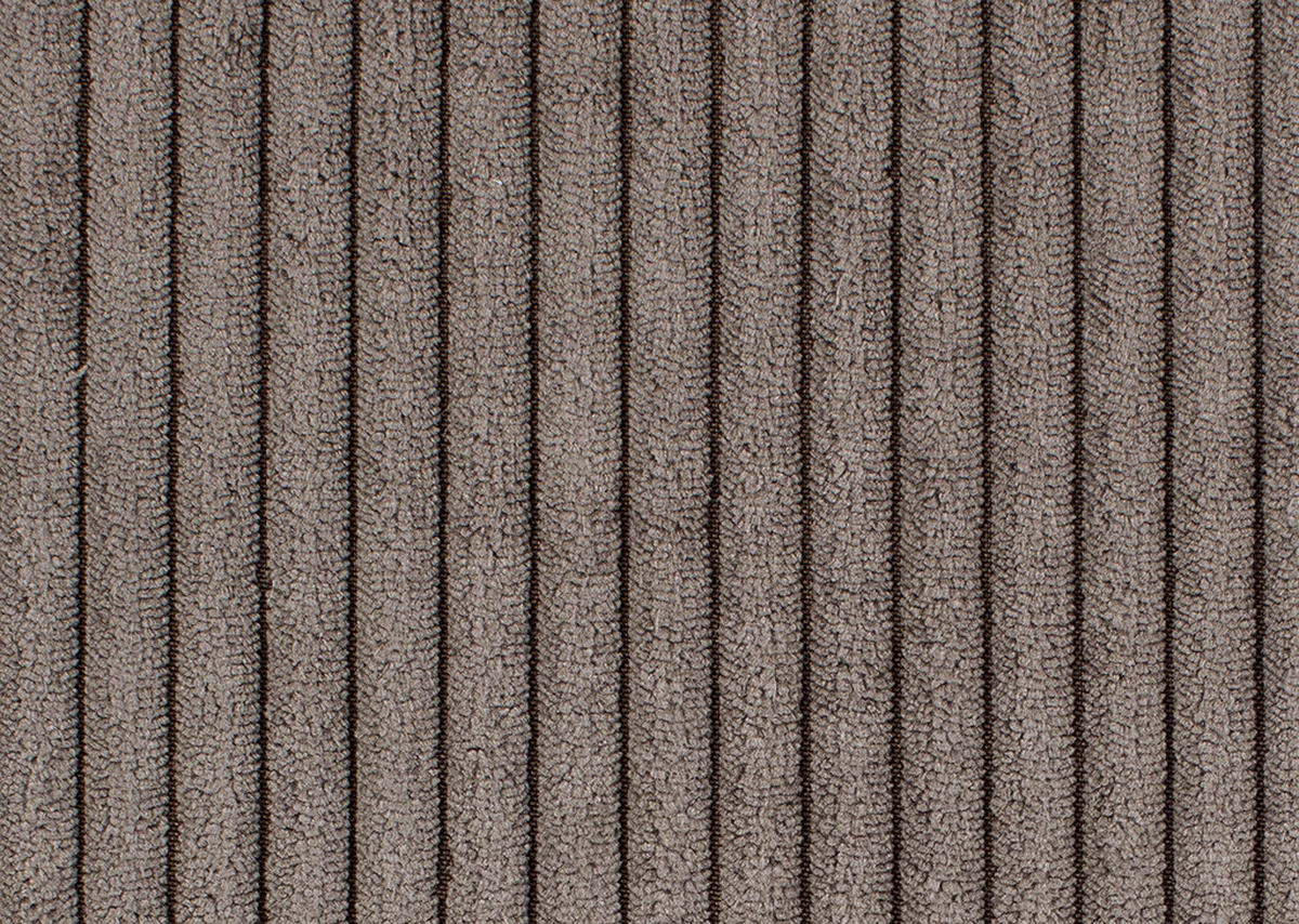 ECKSOFA in Cord Braun  - Schwarz/Braun, Konventionell, Kunststoff/Textil (314/250cm) - Carryhome