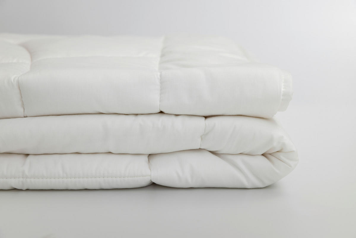 GANZJAHRESDECKE  Bambus Balance 140/200 cm  - Weiß, Basics, Naturmaterialien/Textil (140/200cm) - Rofima