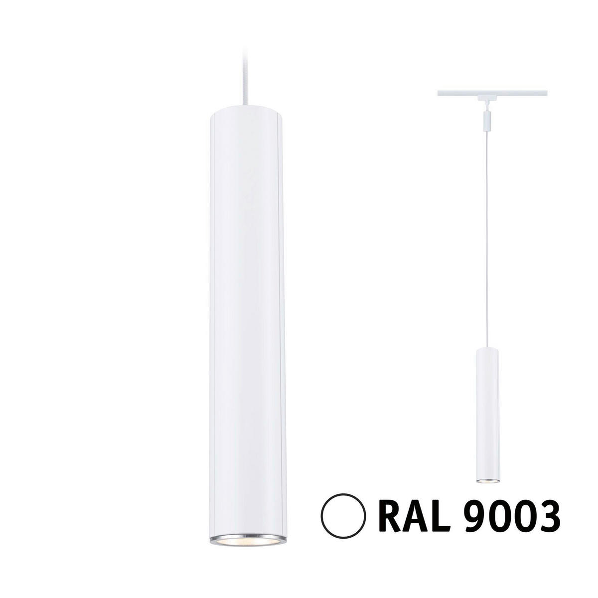 SCHIENENSYSTEM-HÄNGELEUCHTE Catalejo 6,5/158,5 cm   - Basics (6,5/158,5cm) - Paulmann