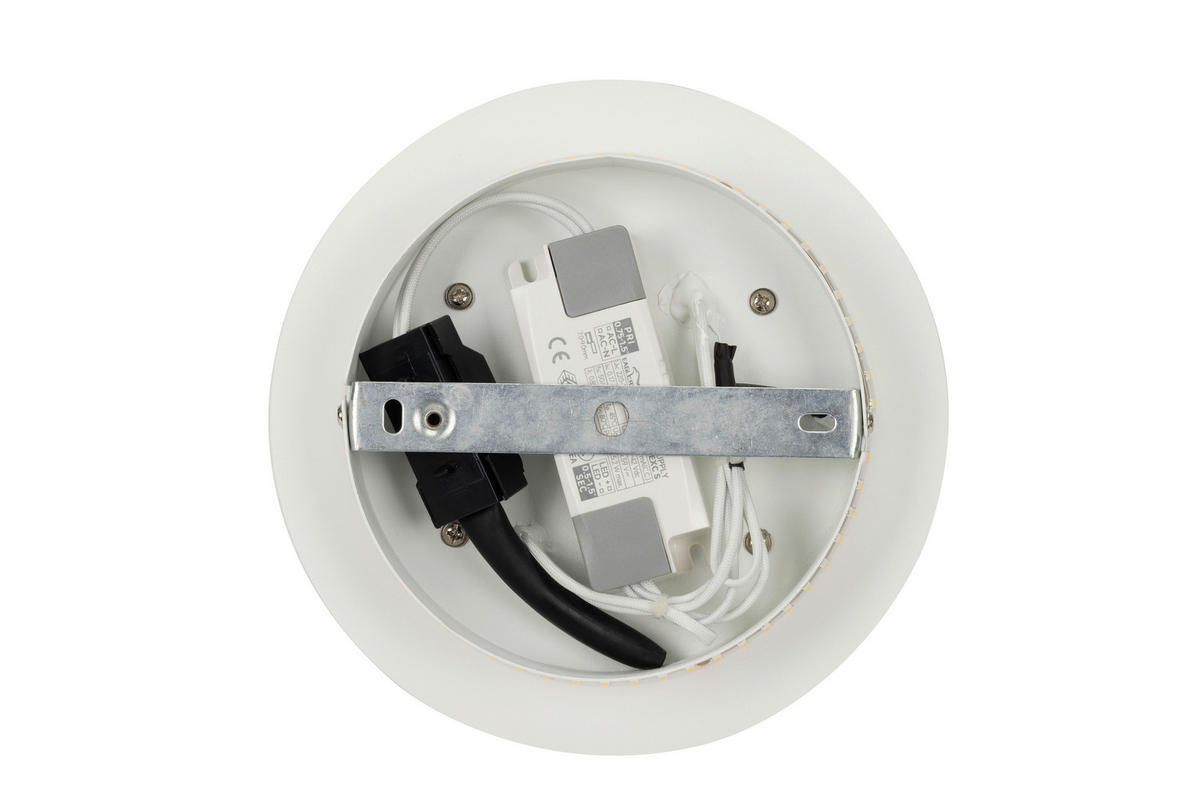 STROPNÍ LED SVÍTIDLO, 96/20/5,5 cm - bílá, Basics, kov/plast (96/20/5,5cm) - Novel