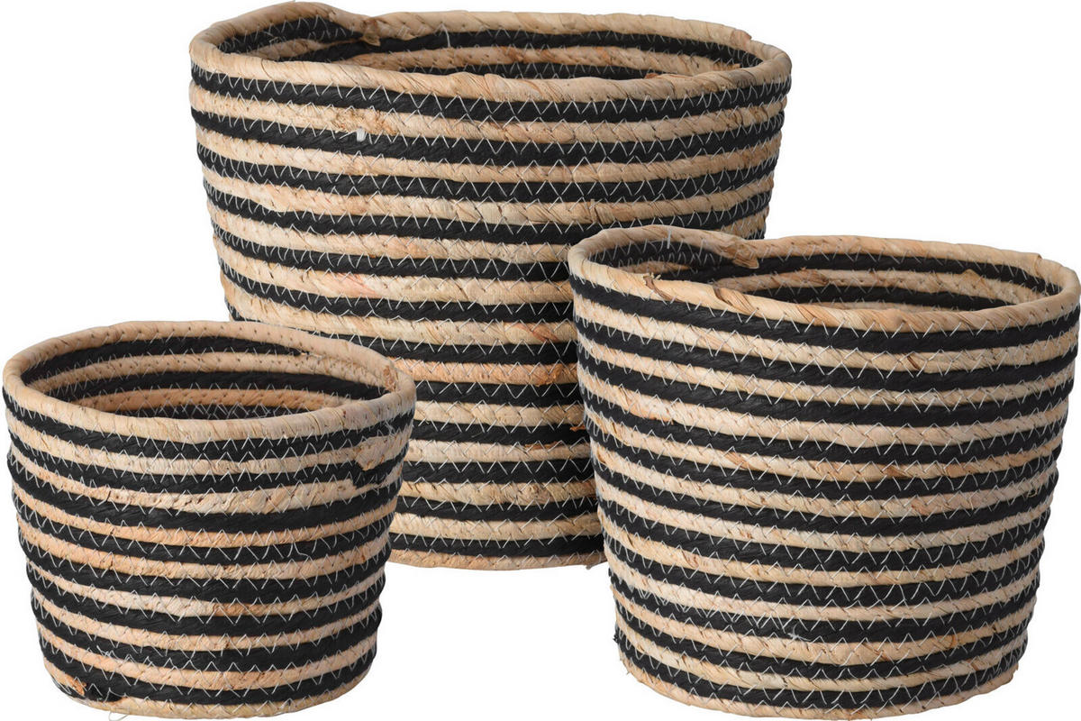 COȘ - Basics, materiale naturale (15/15/17cm)