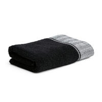 HANDTUCH 50/100 cm BROOKLYN Schwarz  - Schwarz, Basics, Textil (50/100cm) - Moeve