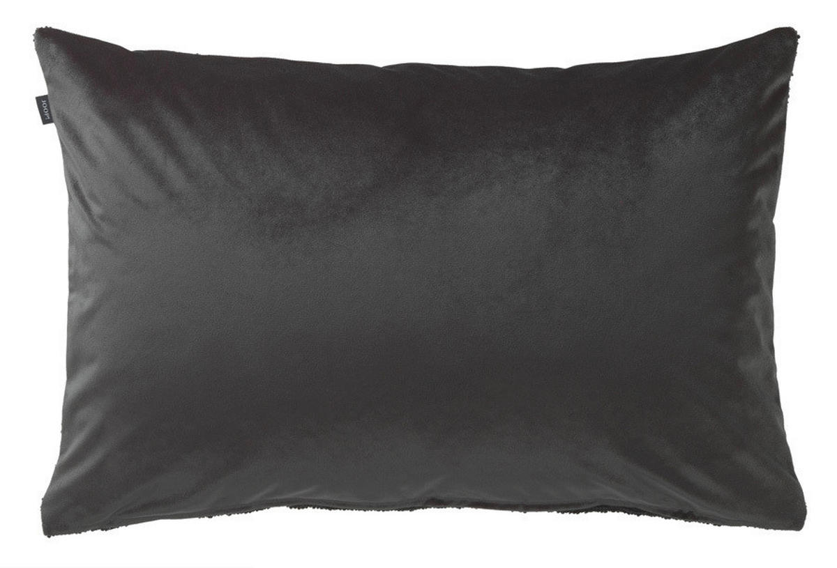 KISSENHÜLLE J! TOUCH 40/60 cm  - Dunkelgrau/Anthrazit, Basics, Textil (40/60cm) - Joop!