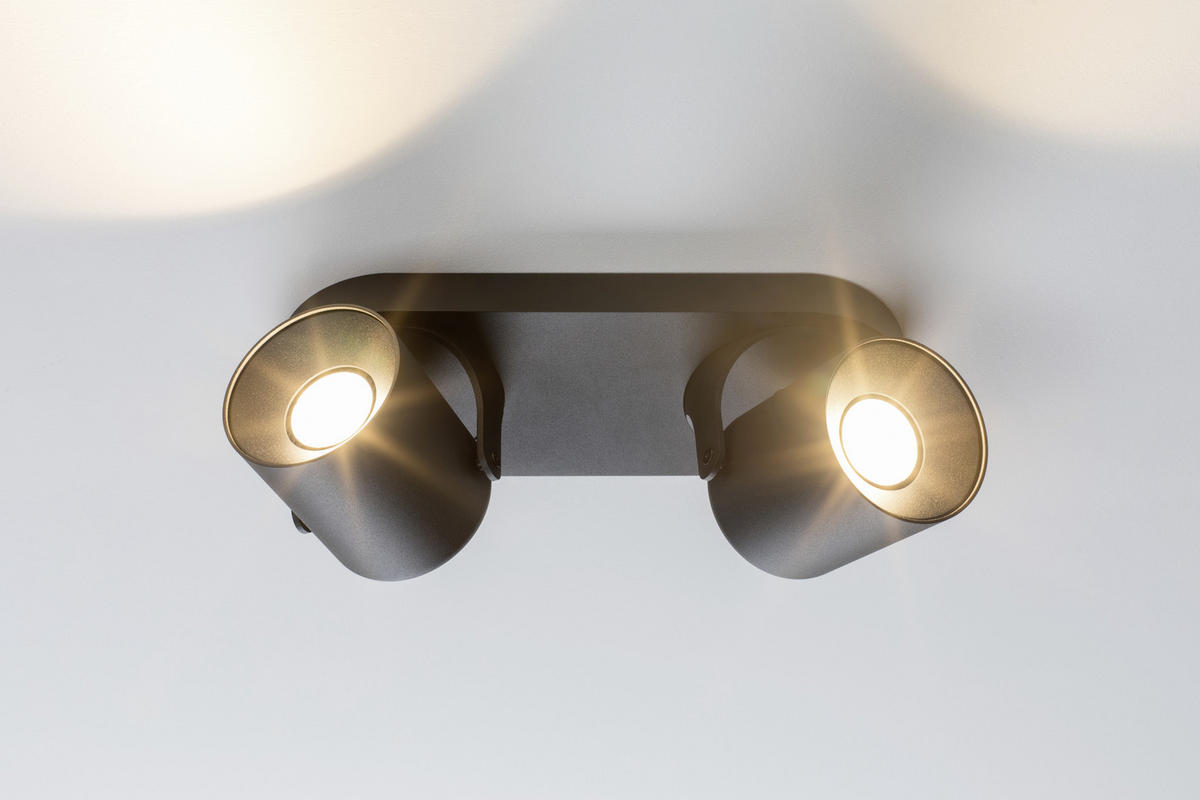 DECKENLEUCHTE 12/17/31 cm   - Schwarz, Basics, Metall (12/17/31cm) - Zuiver