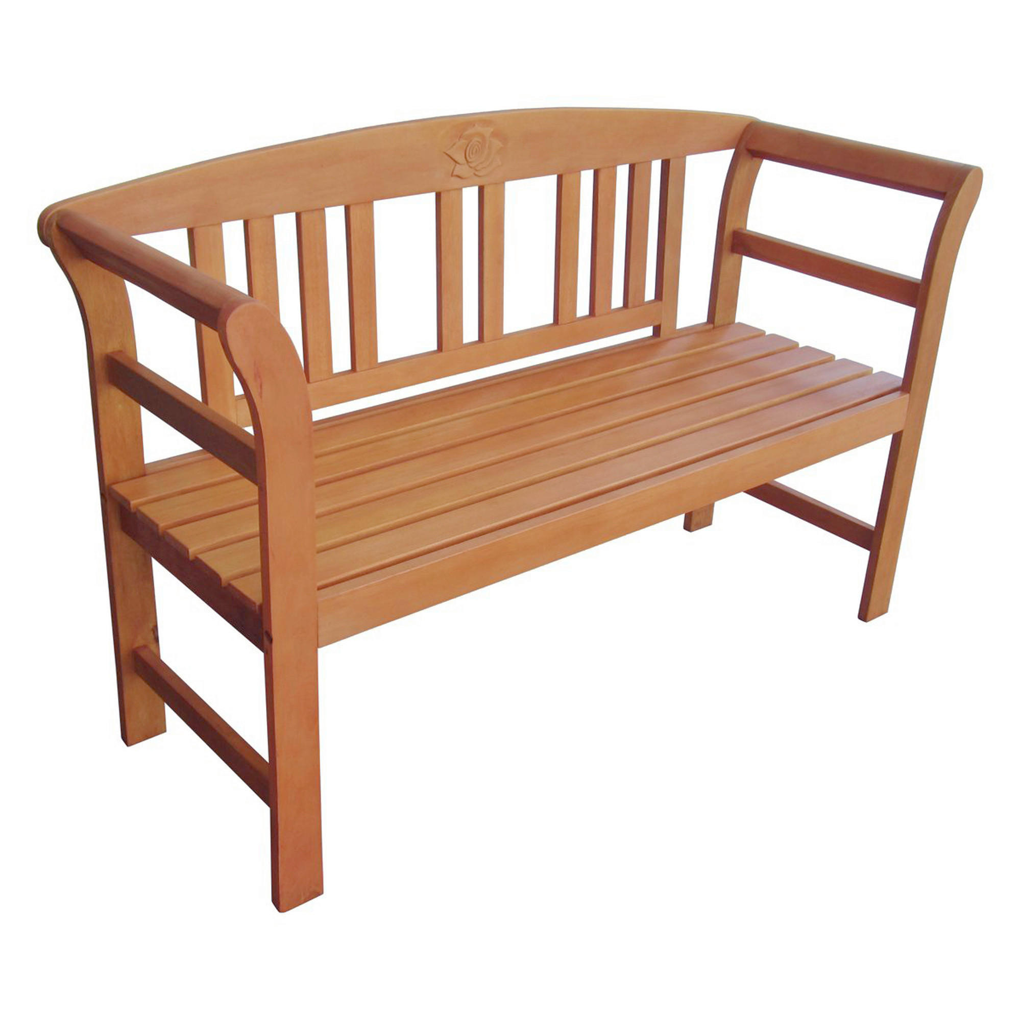 GARTENBANK 130/82/45 cm Eukalyptusholz   - Braun, Basics, Holz (130/82/45cm) - Gardenson