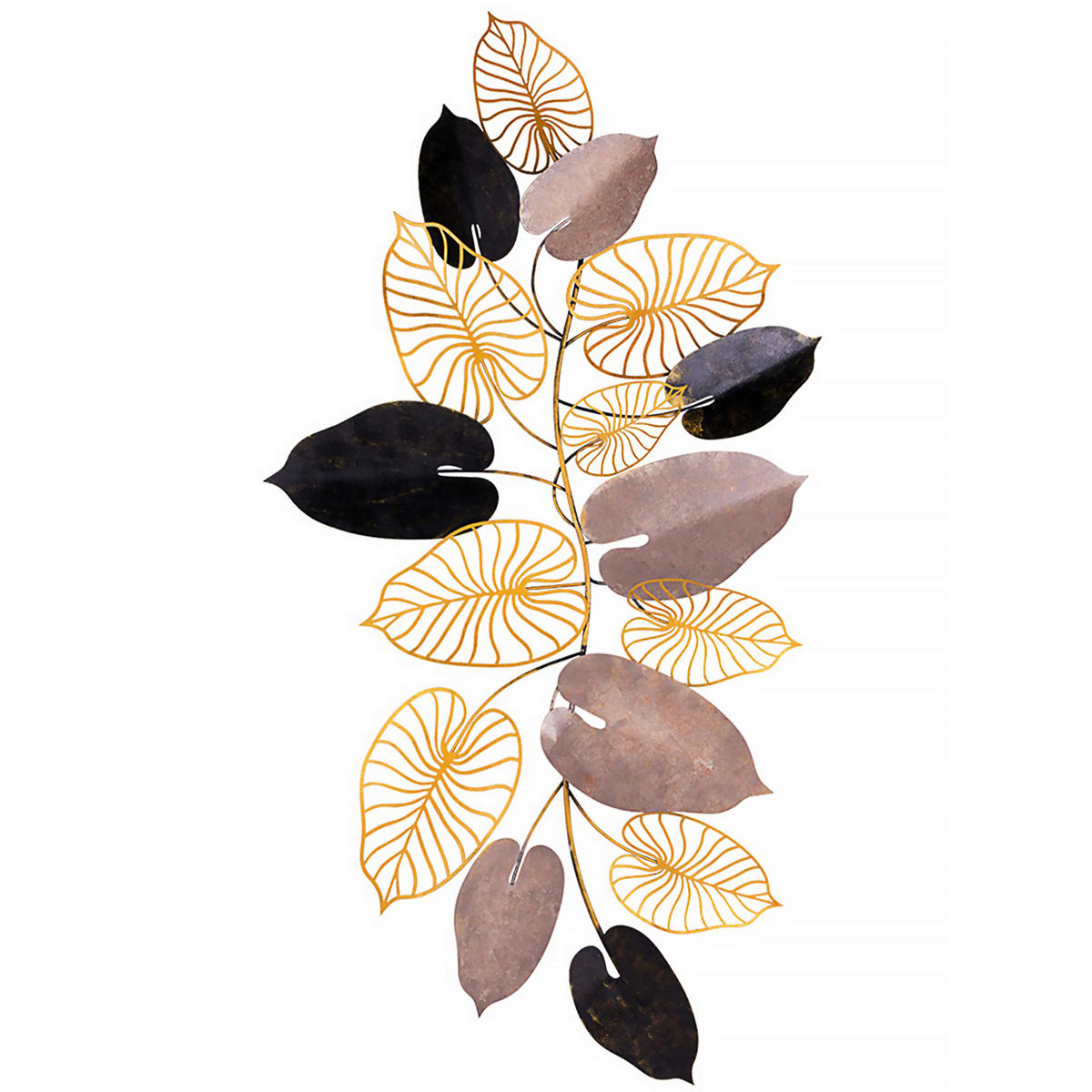 METALLBILD  - Multicolor, Basics, Metall (120/61cm)