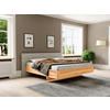 BETT 180/200 cm  in Kernbuche  - Beige/Kernbuche, MODERN, Holz (180/200cm) - MID.YOU