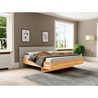 BETT 160/200 cm  in Naturfarben  - Beige/Naturfarben, MODERN, Holz (160/200cm) - MID.YOU