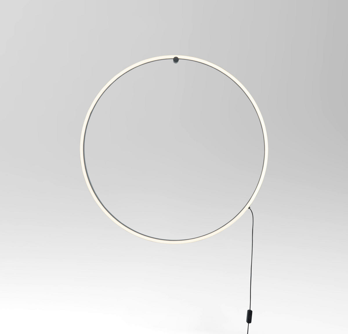 LED-WANDLEUCHTE Scopello 67/6 cm   - Schwarz, Design, Kunststoff/Metall (67/6cm)