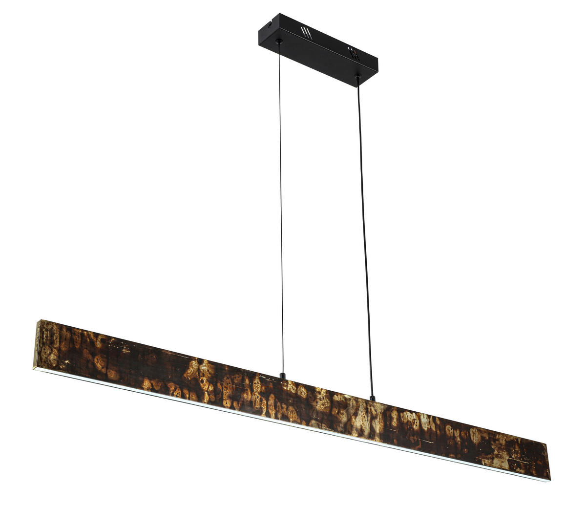 LED-HÄNGELEUCHTE Oxira 110/7/120 cm  - Multicolor/Schwarz, Design, Kunststoff/Metall (110/7/120cm) - Dieter Knoll