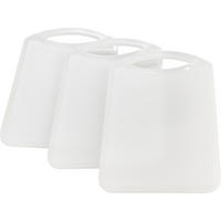 Set tocătoare - alb, Basics, plastic (15/25/1cm) - Homeware Profession.