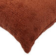 ZIERKISSEN    - Dunkelorange, Basics, Textil (45/45/10cm) - Novel