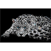 KUNSTDRUCK Tiere 120/90 cm  - Silberfarben/Schwarz, LIFESTYLE, Papier/Kunststoff (120/90cm) - Monee